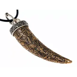 Wikinger-Anhänger Zahn des Fenrir - Celtic Webmerchant