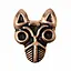 Fermoir de ceinture viking Birka loup - Celtic Webmerchant