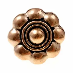 Adorno de cinturón del siglo XVII en forma de ocho pétalos - Celtic Webmerchant