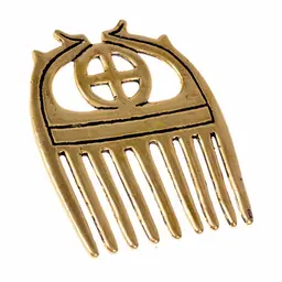 Peigne de l'âge du bronze avec roue solaire - Celtic Webmerchant
