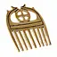 Pettine dell'età del bronzo con ruota solare - Celtic Webmerchant