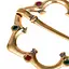 Medeltida fibula med glasinlägg - Celtic Webmerchant