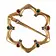 Fibule médiévale avec incrustation de verre - Celtic Webmerchant