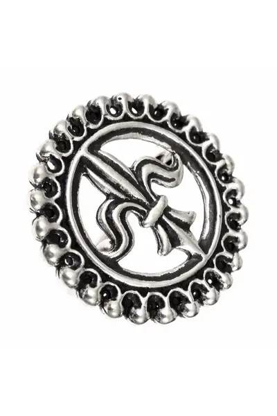Middelalderbroche fleur-de-Lys - Celtic Webmerchant