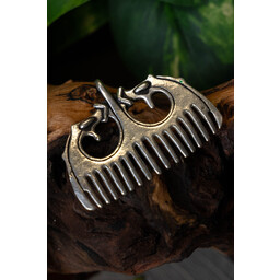 Viking Kamm Erike Stil, versilbert - Celtic Webmerchant