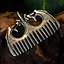 Viking comb Ringerike style, silvered - Celtic Webmerchant