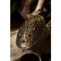 Turtle broszka British Museum, posrebrzane - Celtic Webmerchant