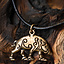 Keltischer anhänger Eber Knocknagael Bronze - Celtic Webmerchant