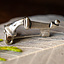 Crossbow fibula limefrugter (40-70 e.Kr.), forsølvede - Celtic Webmerchant