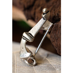 Crossbow fibula limefrugter (40-70 e.Kr.), forsølvede - Celtic Webmerchant