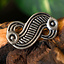 Frank eagle fibula, silverfärg - Celtic Webmerchant