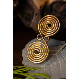 Spiral formad glasögon fibula - Celtic Webmerchant