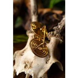 Spiral formad glasögon fibula - Celtic Webmerchant