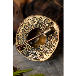Viking bębna broszka duża - Celtic Webmerchant