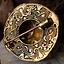 Viking bębna broszka duża - Celtic Webmerchant