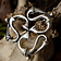 Roman Trompete Fibula, versilbert - Celtic Webmerchant