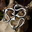 Roman Trompete Fibula, versilbert - Celtic Webmerchant