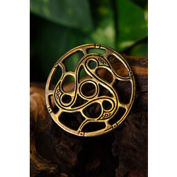 Trisquelion amulette Vendel style bronze - Celtic Webmerchant