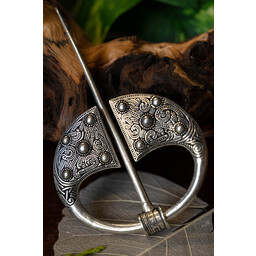 Gaelic brosch Ballyspellan, försilvrade - Celtic Webmerchant