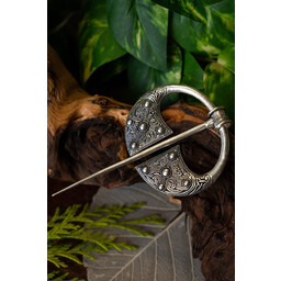 Gaelic brooch Ballyspellan, silvered - Celtic Webmerchant