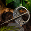 Gaelic brooch Ballyspellan, silvered - Celtic Webmerchant