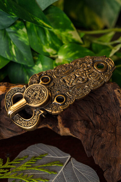 Sutton Hoo boucle, laiton - Celtic Webmerchant