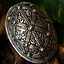 Shield broche Oseberg, forsølvede, pris per styk - Celtic Webmerchant