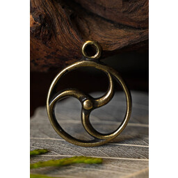 Celtic słońce amulet, brąz - Celtic Webmerchant