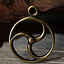 Celtic słońce amulet, brąz - Celtic Webmerchant