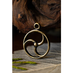 Celtic słońce amulet, brąz - Celtic Webmerchant