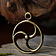 Celtic słońce amulet, brąz - Celtic Webmerchant