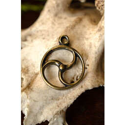 Celtic słońce amulet, brąz - Celtic Webmerchant