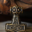 Ödeshög Mjölnir met knoopwerk, brons - Celtic Webmerchant