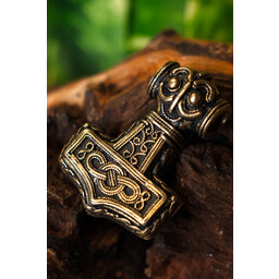 Ödeshög Mjölnir met knoopwerk, brons - Celtic Webmerchant