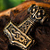 Ödeshög Mjölnir met knoopwerk, brons - Celtic Webmerchant