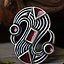 Merowinger S-Fibel, versilbert - Celtic Webmerchant