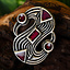 Merowinger S-Fibel, versilbert - Celtic Webmerchant
