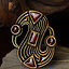Merovingian S-fibula - Celtic Webmerchant