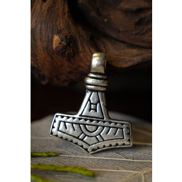 Gotland Thors hammer, forsølvede - Celtic Webmerchant
