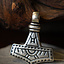 Gotland Thors hammer, forsølvede - Celtic Webmerchant