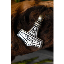Gotland Thors hammer, forsølvede - Celtic Webmerchant
