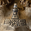 Gotland Thors hammer, forsølvede - Celtic Webmerchant