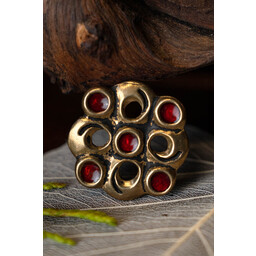 Merovingian cloisonne brooch - Celtic Webmerchant