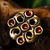 Merovingian cloisonne brooch - Celtic Webmerchant