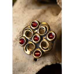 Merovingian cloisonne brooch - Celtic Webmerchant