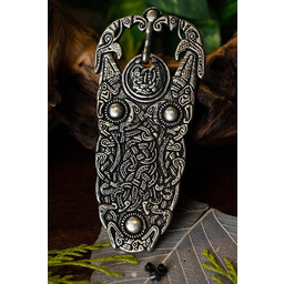 Sutton Hoo belt buckle, silvered - Celtic Webmerchant