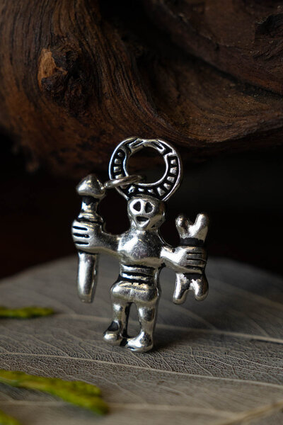 Odin amulet Uppland, forsølvede - Celtic Webmerchant