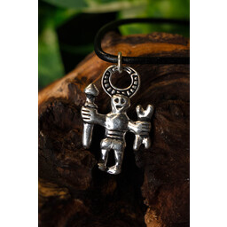 Odin amulet Upplandii, posrebrzane - Celtic Webmerchant