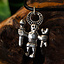 Odin amulet Uppland, verzilverd - Celtic Webmerchant