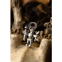 Odin amulet Uppland, forsølvede - Celtic Webmerchant